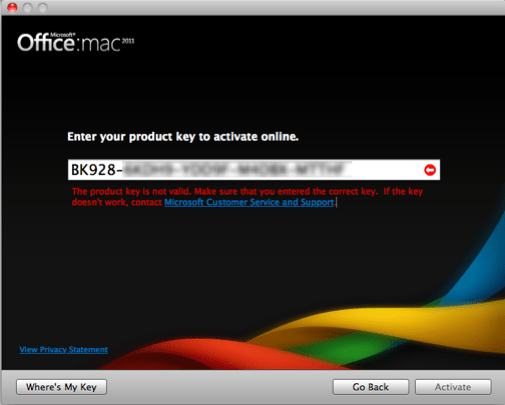 Microsoft office mac product key